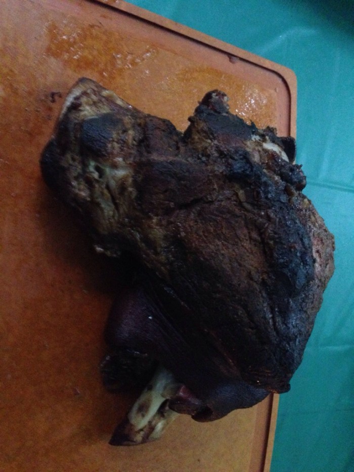 That shoulder's got some crust!